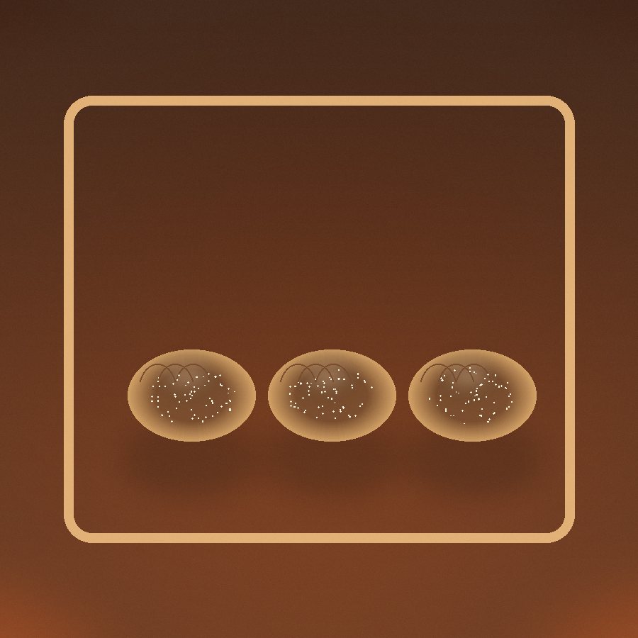 Loaves baking in the oven
